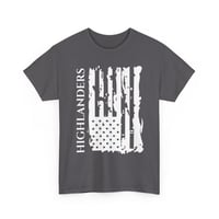 Image 5 of Highlander Distressed Flag T-Shirt - Patriotic Vintage American Tee