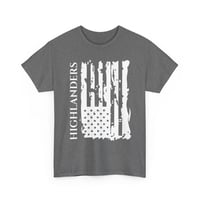 Image 6 of Highlander Distressed Flag T-Shirt - Patriotic Vintage American Tee