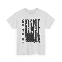 Image 3 of Highlanders Distressed Flag T-Shirt — Patriotic Vintage American Tee-8ac6a450