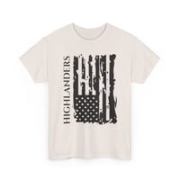 Image 5 of Highlanders Distressed Flag T-Shirt — Patriotic Vintage American Tee-8ac6a450
