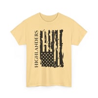 Image 6 of Highlanders Distressed Flag T-Shirt — Patriotic Vintage American Tee-8ac6a450