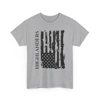 Image 7 of Highlanders Distressed Flag T-Shirt — Patriotic Vintage American Tee-8ac6a450