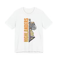 Image 1 of Highlanders Mascot T‑Shirt — Vertical Logo Graphic Tee-ec258b64