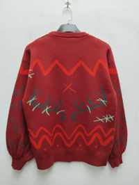 Image 2 of Unofficial Alastor Christmas Sweater