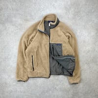 Image 3 of Patagonia Classic Retro-X Fleece Jacket Tan Large Mens 