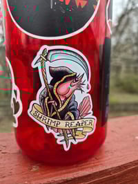 Shrimp Reaper Sticker