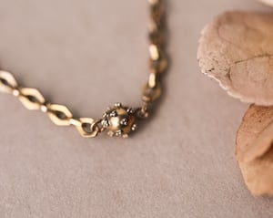 Image of 18ct gold French Antique chain bracelet