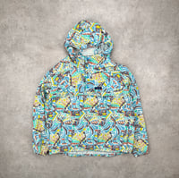 Image 1 of Patagonia Funhoggers Anorak Pullover Quilty Fitz: Heartleaf Green Large Mens