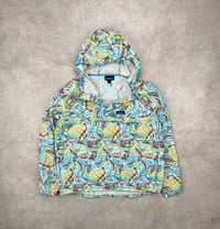 Image 2 of Patagonia Funhoggers Anorak Pullover Quilty Fitz: Heartleaf Green Large Mens