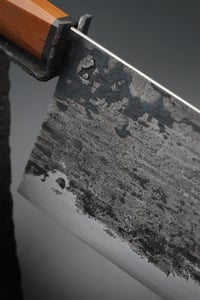 Image 3 of Forged Cleaver 1.2419 - Micarta