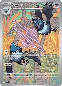 Swoobat - 120/086 - SV: White Flare - Near Mint