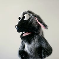 Image 2 of The DOG Critter Puppet in Frosted Dark Gray