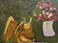 Pokemon Battle Painting, 24in x 18in