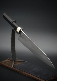 Image 1 of Forged Gyuto Apex Ultra - Bog Oak/Micarta 
