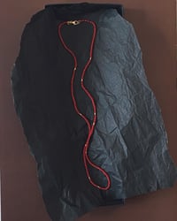 Image 2 of TINY RED NECKLACE