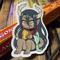 Image 1 of Dragon Sammo - Large Vinyl Sticker