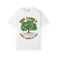 Image 3 of Family Roots Unisex T-Shirt - Our Family Deeply Rooted by Love