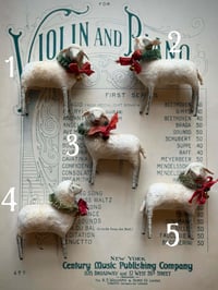 Image 2 of Christmas Sheep (five options)