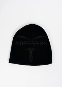 Image 3 of BLACK VOS SKULLY BEANIE