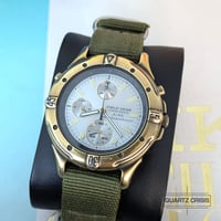 Image 3 of 1991 Seiko/Alba Field Gear 'Bullhead' Quartz Chronograph w/ NATO (Y189-6A20)