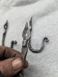 Image 4 of 3 forged hooks 