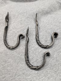 Image 2 of 3 forged hooks 