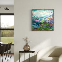 Image 6 of 'Morning on the coast' - 80x80cm, FRAMED