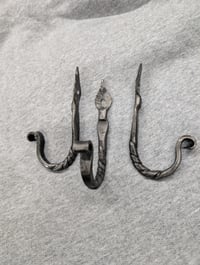 Image 3 of 3 forged hooks 