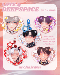 3D ACRYLIC LADS KEYCHAIN