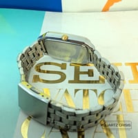 Image 2 of 2001 Seiko Spirit Quartz Two-Tone Tank Dress Watch (7N32-5000)