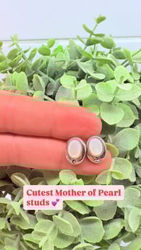 Cutesy Mother of Pearl Studs