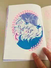Image 2 of tender is the night - a Phaidei riso zine