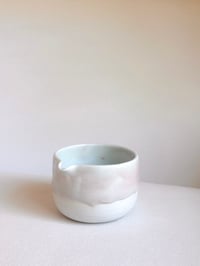 Image 1 of Rose Cloud Porcelain Matcha Bowl