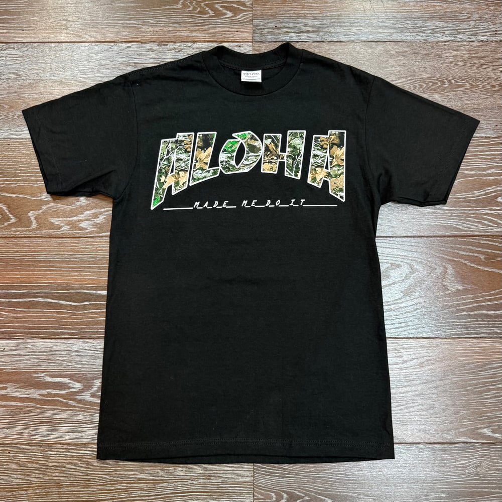 Image of NAHELE MENS T-SHIRT BLACK