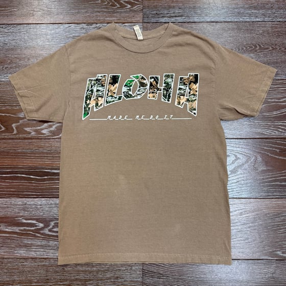 Image of NAHELE MENS T-SHIRT WASHED BRN