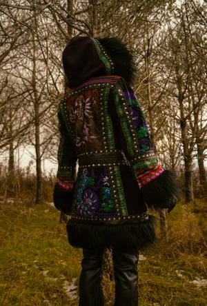 Image of Toxic Vision Spiritchaser deep purple coat 