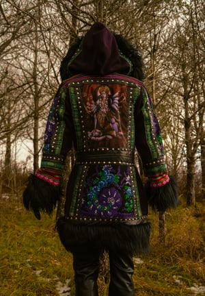 Image of Toxic Vision Spiritchaser deep purple coat 