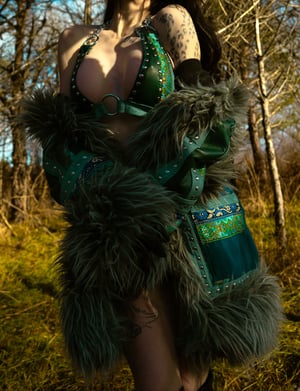 Image of Toxic Vision Spiritchaser teal coat 