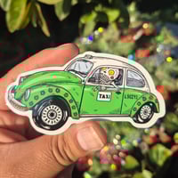 Vocho Calavera Vinyl Sticker