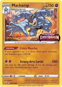 Machamp - SWSH243 (Prerelease) - SWSH: Sword & Shield Promo Cards - Near Mint