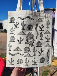 Desert Collage tote bag