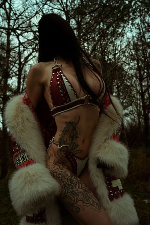 Image of Toxic Vision Spiritchaser white/red bikini set (TOP AND BOTTOM)