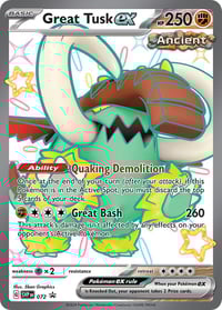 Great Tusk ex - 072 - SV: Scarlet & Violet Promo Cards - Near Mint