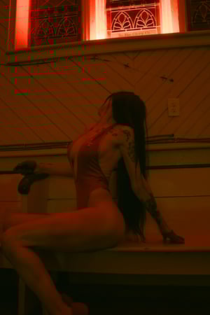 Image of Toxic Vision Damnation bodysuit