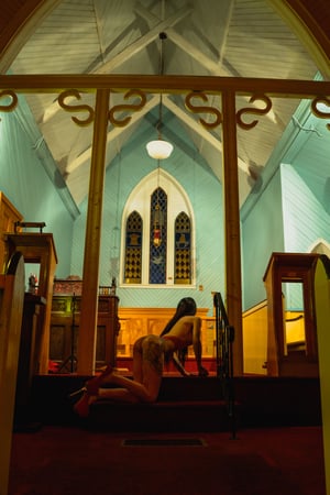 Image of Toxic Vision Damnation bodysuit