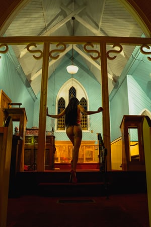 Image of Toxic Vision Damnation bodysuit