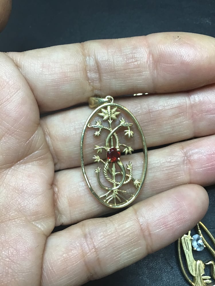 Image of Leonora Carrington Gemstone Pendant 