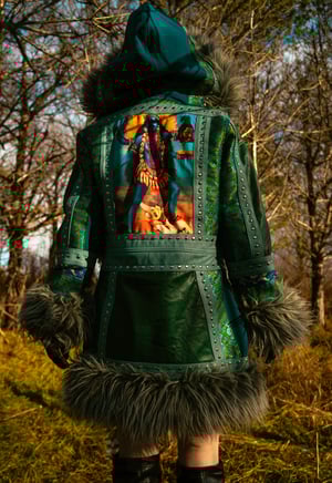 Image of Toxic Vision Spiritchaser teal coat 