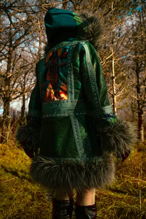 Image of Toxic Vision Spiritchaser teal coat 