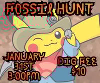 Pokemon Fossil Hunt January 31st